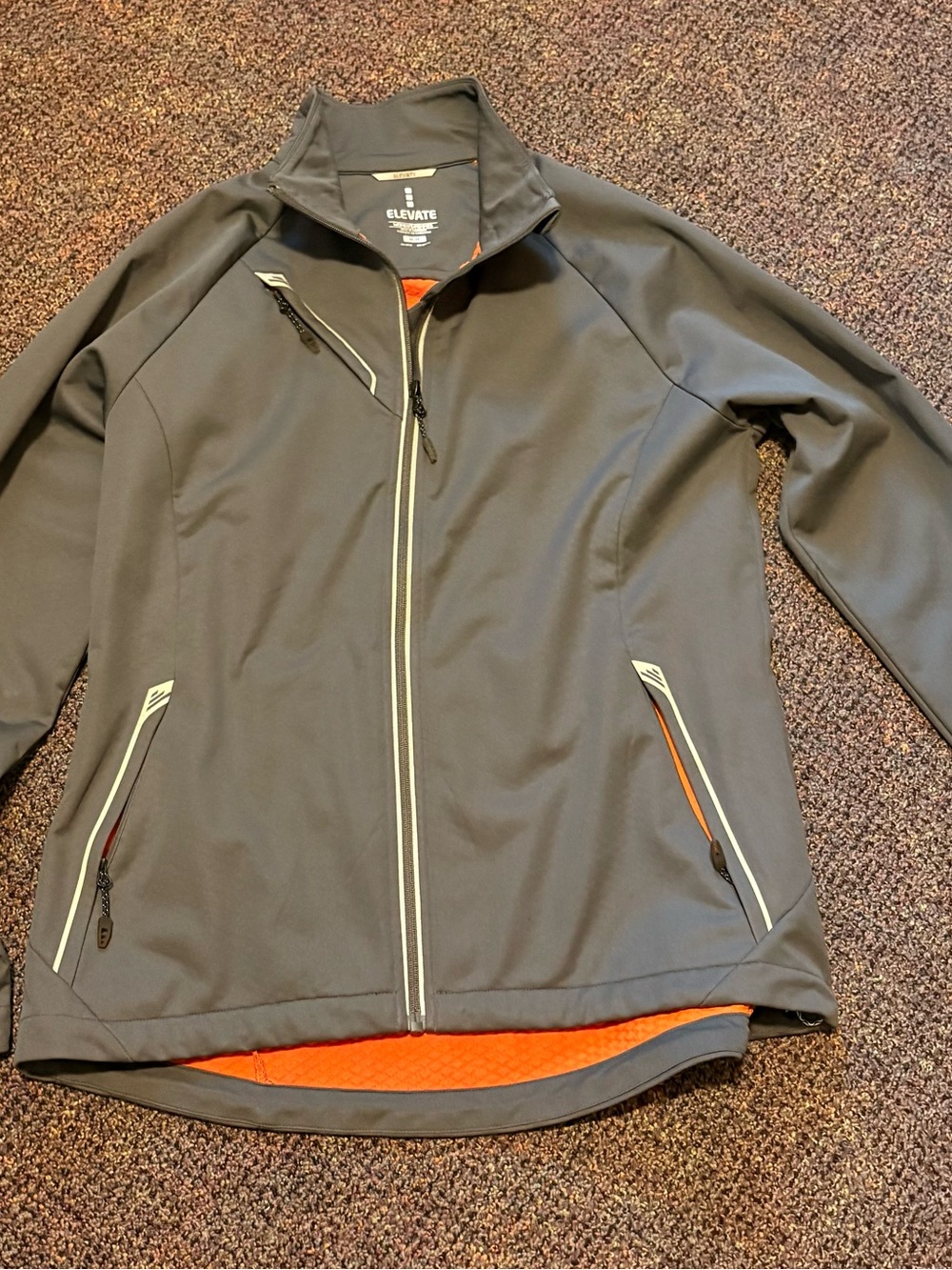 Elevate Trimark Gatorade Kaputar Softshell Jacket Gray